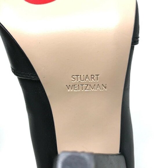 Stuart Weitzman Atomic West Ankle Boots Black 6 - Picture 8 of 9